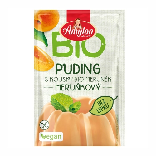 Budyń morelowy bezglutenowy BIO Amylon, 40 g