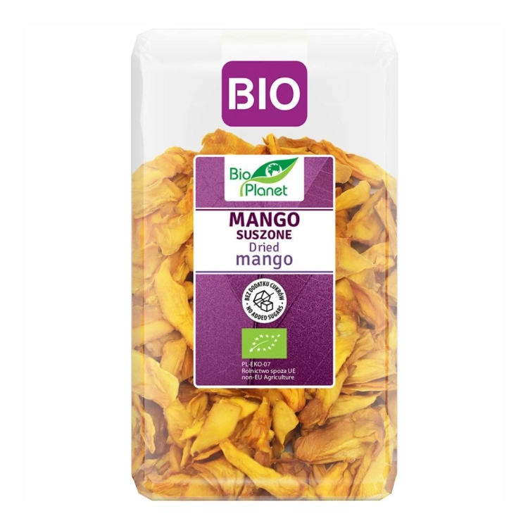 Mango suszone BIO 400 g Bio Planet