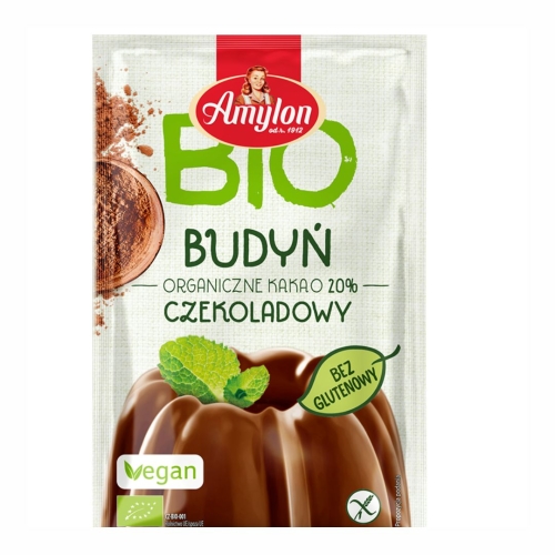 Budyń czekoladowy bezglutenowy BIO Amylon, 40 g
