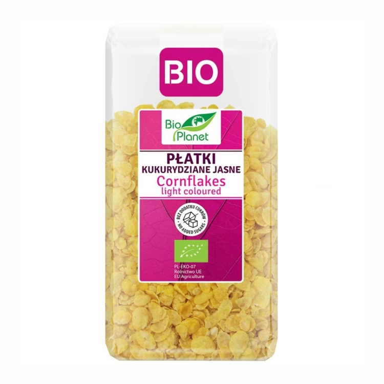 Płatki kukurydziane jasne BIO 250 g Bio Planet