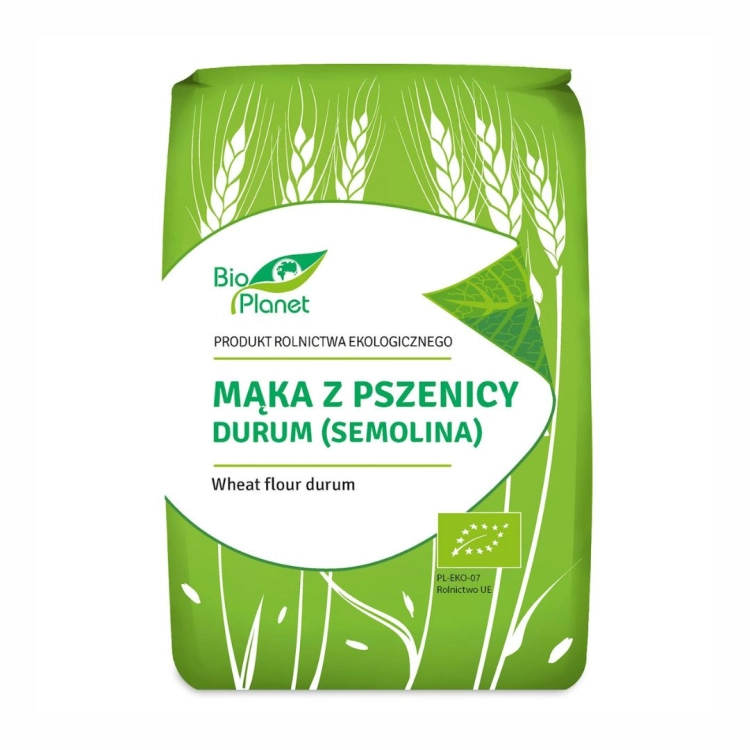 Mąka semolina BIO 1 kg Bio Planet
