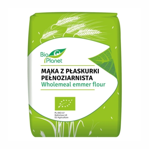 Mąka z płaskurki BIO 1 kg Bio Planet