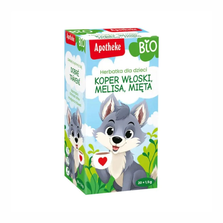 Herbatka dla dzieci koper melisa mięta BIO Apotheke