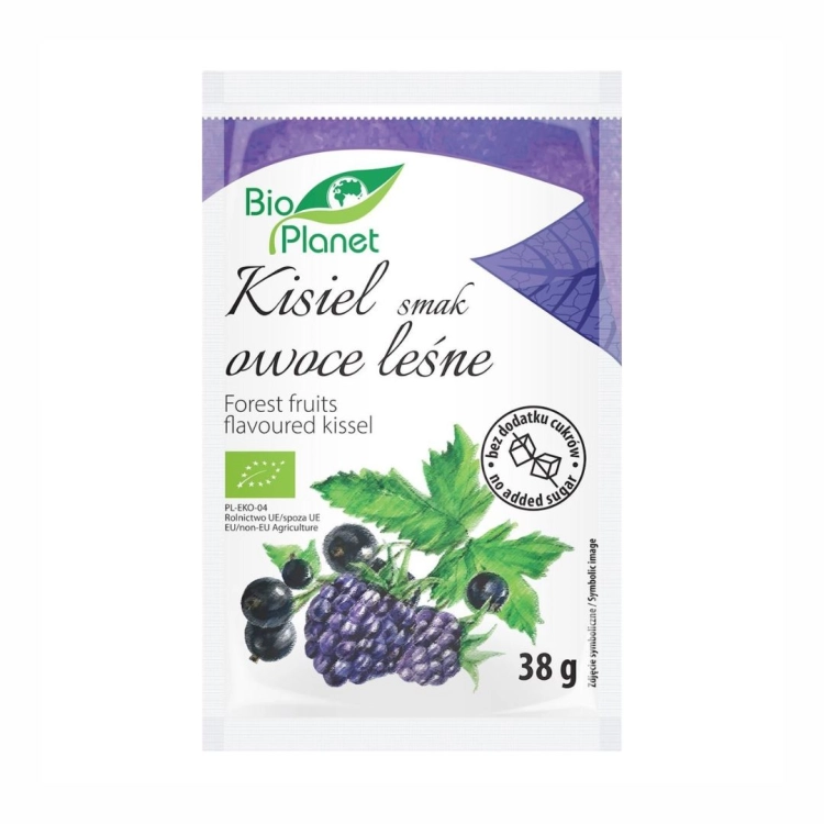 Kisiel owoce leśne BIO 38 g Bio Planet