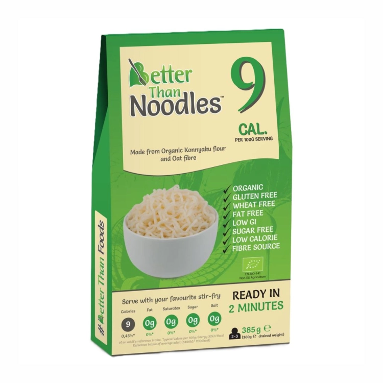 Makaron Konjac Noodle bezglutenowy BIO Better Than Foods, 385 g
