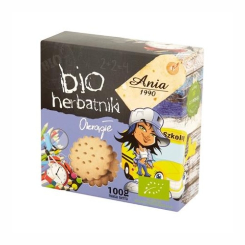 Herbatniki okrągłe BIO Bio Ania, 100 g