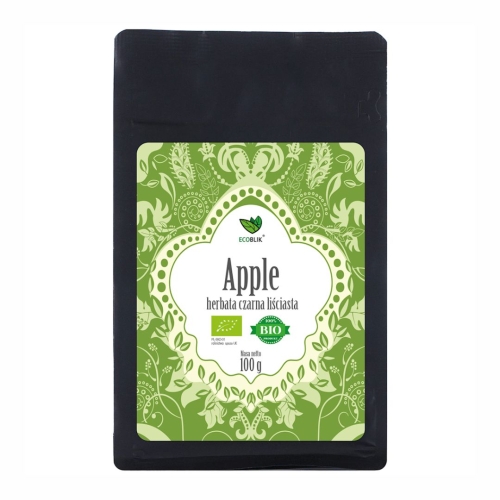 Herbata czarna jabłkowa BIO 100 g EcoBlik
