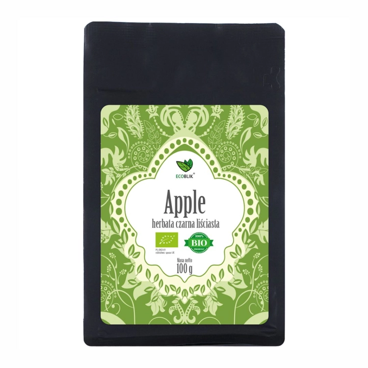 Herbata czarna jabłkowa BIO 100 g EcoBlik