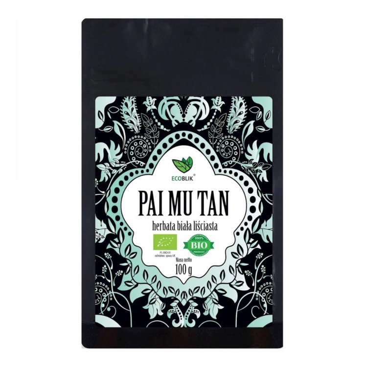 Herbata biała Pai Mu Tan BIO 100 g EcoBlik