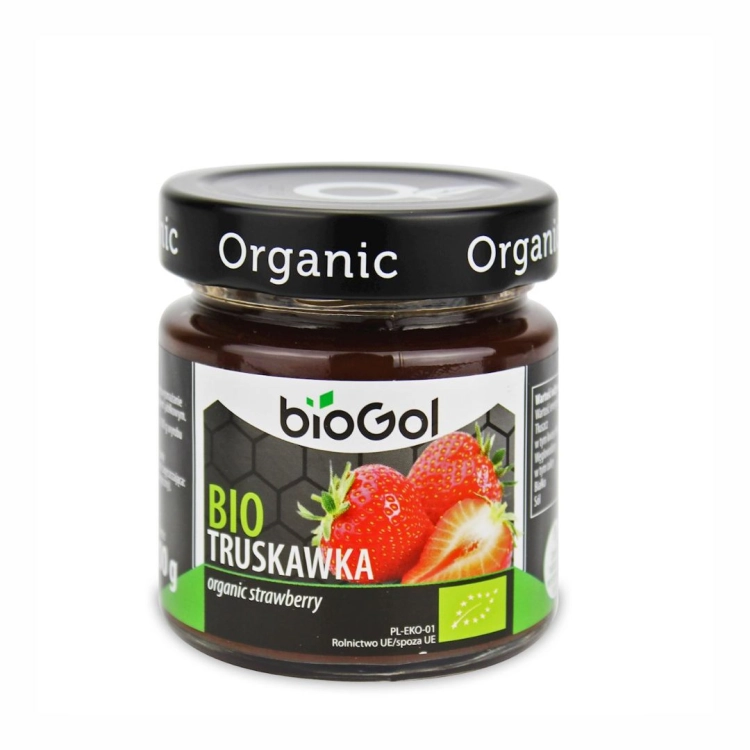 Mus truskawka BIO BioGol, 200 g