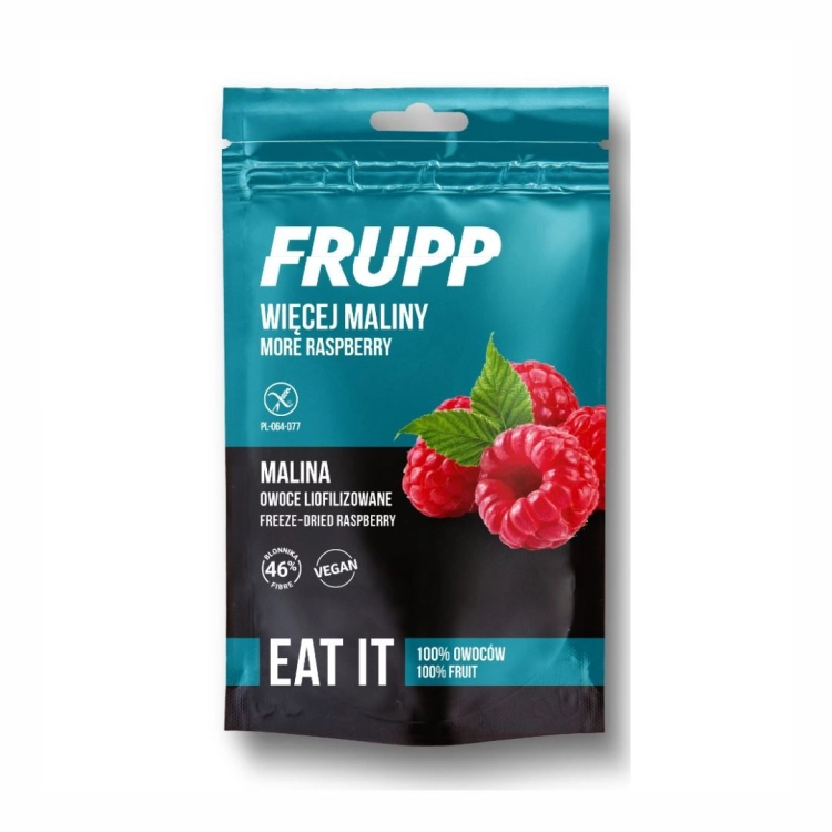 Maliny liofilizowane FRUPP 15 g