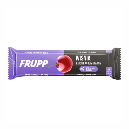Baton liofilizowany wiśniowy FRUPP 10 g