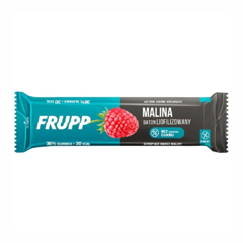 Baton liofilizowany malinowy FRUPP 10 g