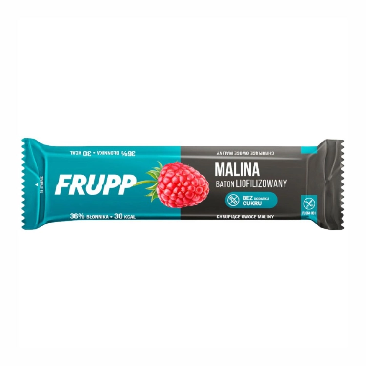 Baton liofilizowany malinowy FRUPP 10 g