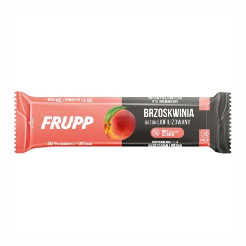 Baton liofilizowany brzoskwiniowy FRUPP 10 g