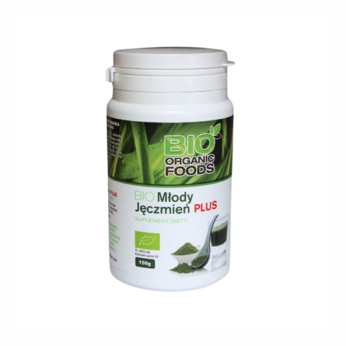Sok z młodego jęczmienia Plus BIO 150 g Bio Organic Foods