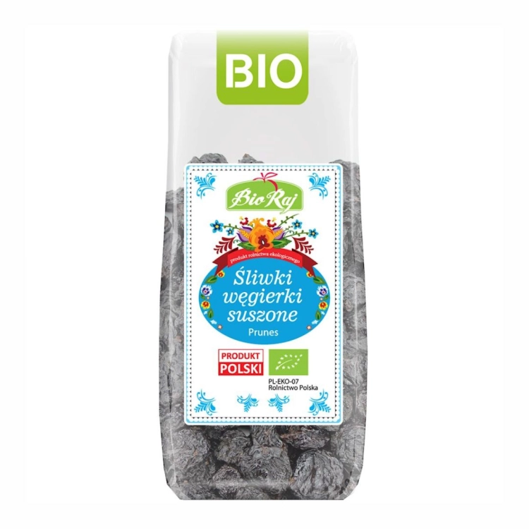 Śliwki węgierki suszone BIO Bio Raj, 200 g