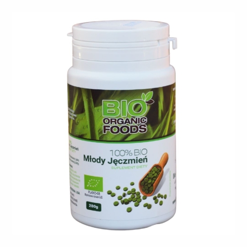 Sok z młodego jęczmienia BIO 500 mg 560 tabletek