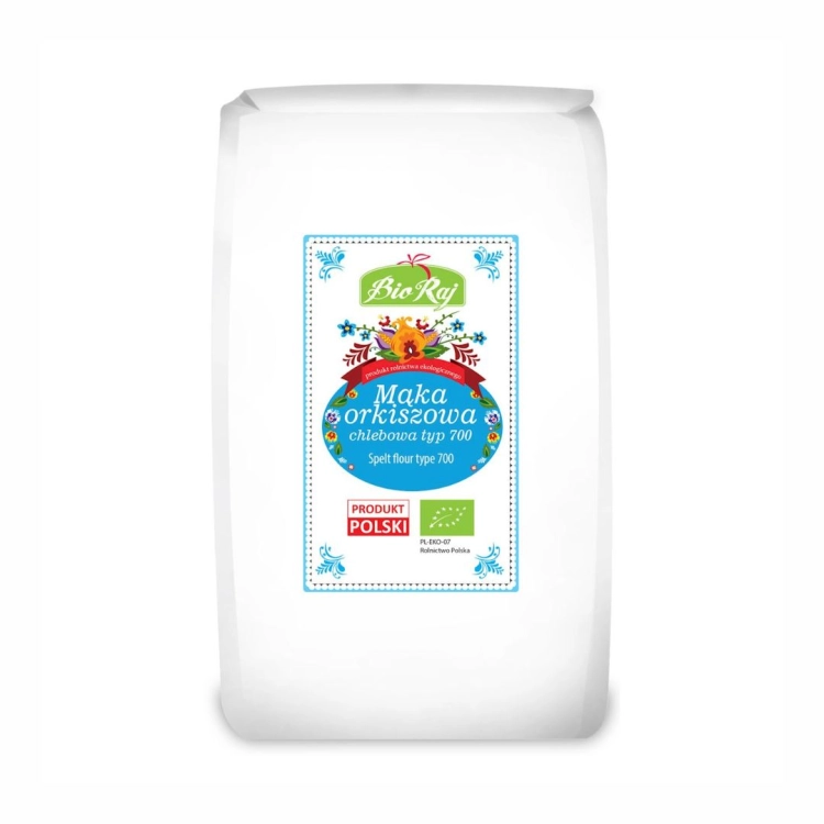 Mąka orkiszowa chlebowa typ 700 BIO Bio Raj, 1 kg