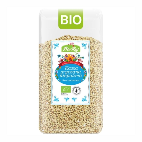 Kasza gryczana niepalona bezglutenowa BIO Bio Raj, 500 g