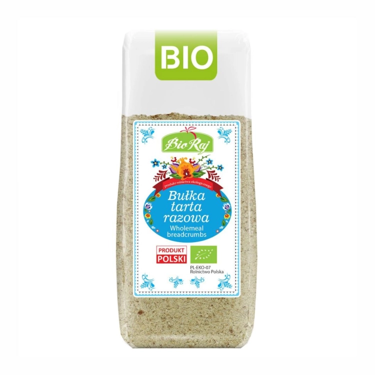Bułka tarta razowa BIO Bio Raj, 250 g