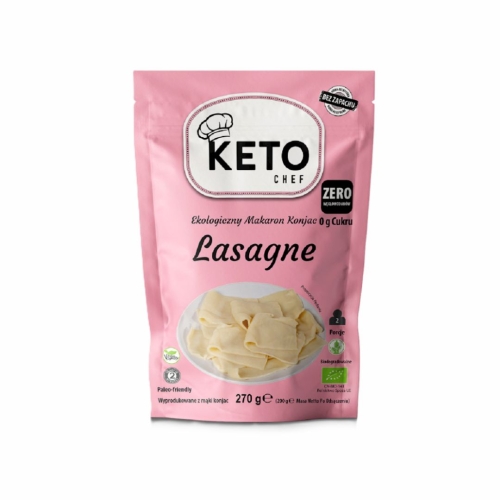 Makaron Konjac Lasagne BIO KETO CHEF 270 g