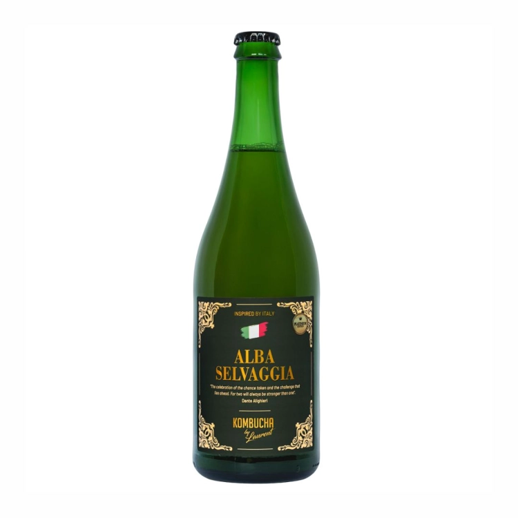 Kombucha fiołek i pomarańcza BIO 750 ml by Laurent