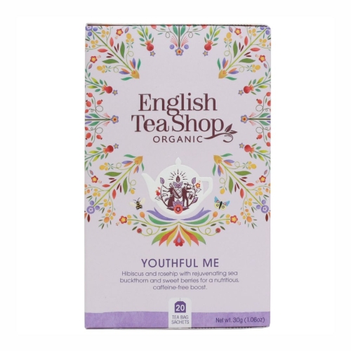 Herbatka Youthful Me BIO English Tea Shop, 20×1,5 g