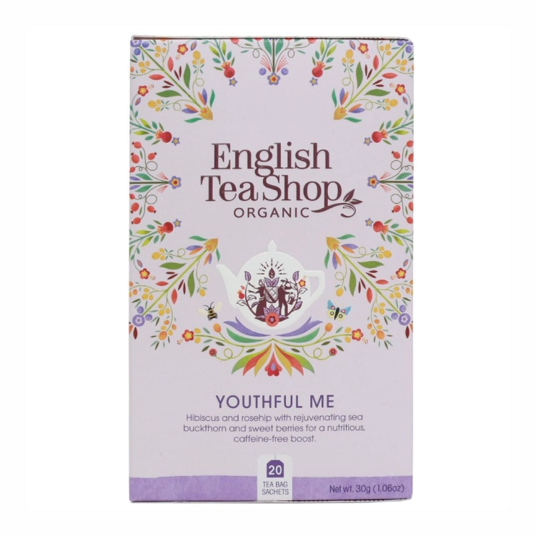Herbatka Youthful Me BIO English Tea Shop, 20×1,5 g
