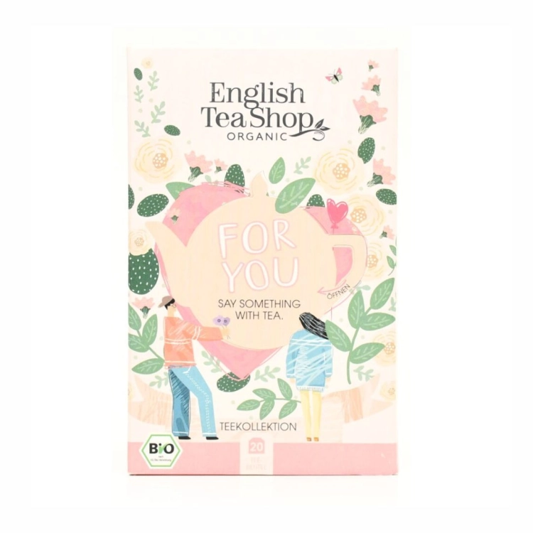 Herbatka FOR YOU Lovers Day BIO English Tea Shop, 41 g