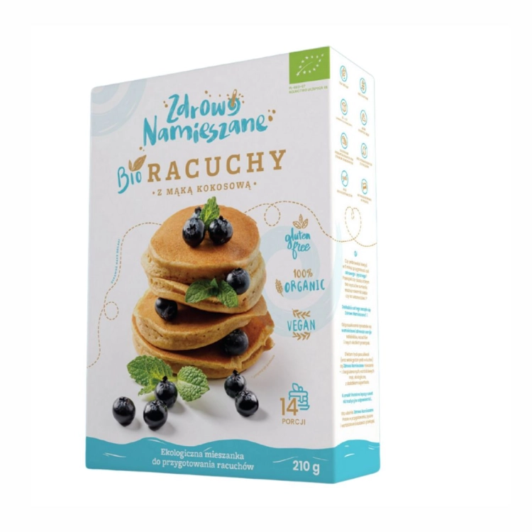 Racuchy z mąką kokosową BIO Zdrowo Namieszane, 210 g