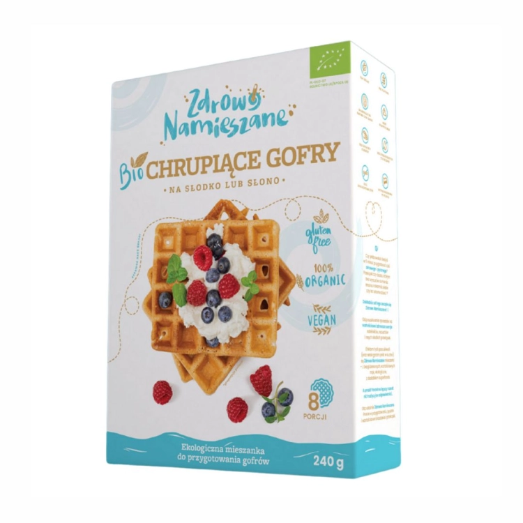 Chrupiące gofry BIO Zdrowo Namieszane, 240 g