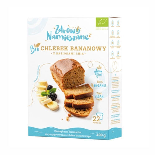 Chlebek bananowy BIO Zdrowo Namieszane, 400 g