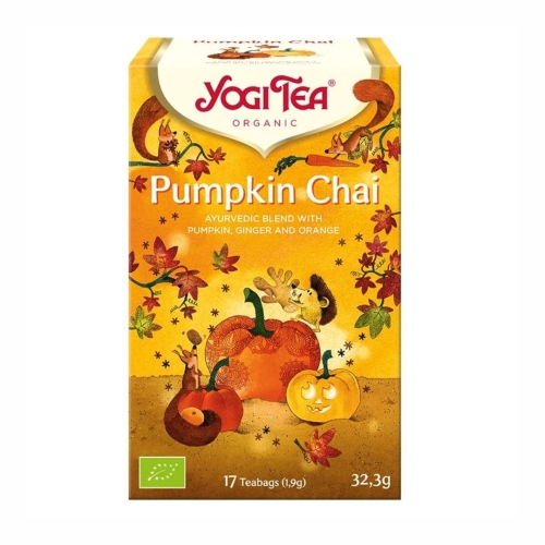 Herbatka dyniowa BIO Yogi Tea, 17×1,9 g