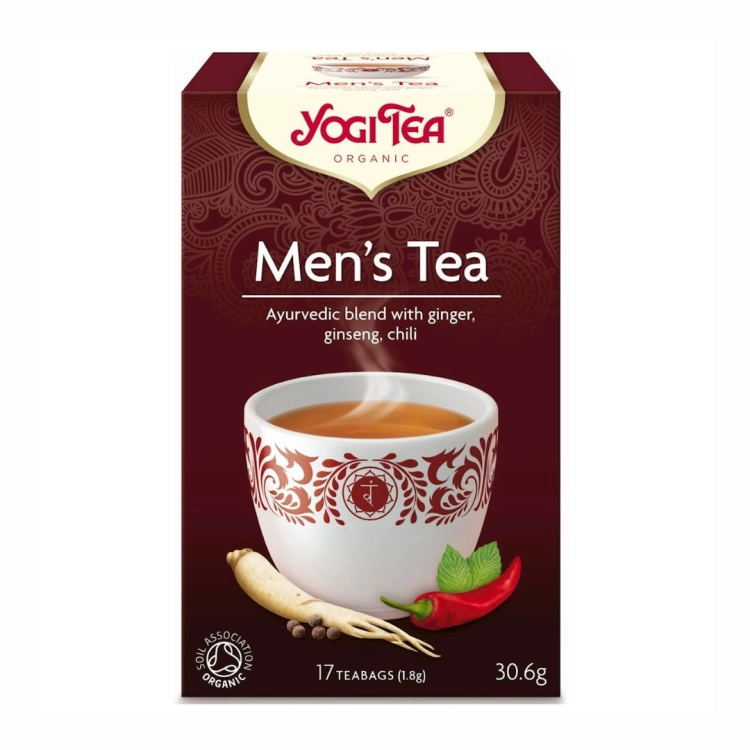 Herbatka dla mężczyzn BIO Yogi Tea, 17×1,8 g