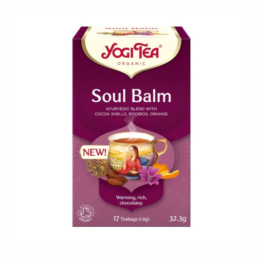 Herbatka balsam dla duszy BIO Yogi Tea, 17×1,9 g