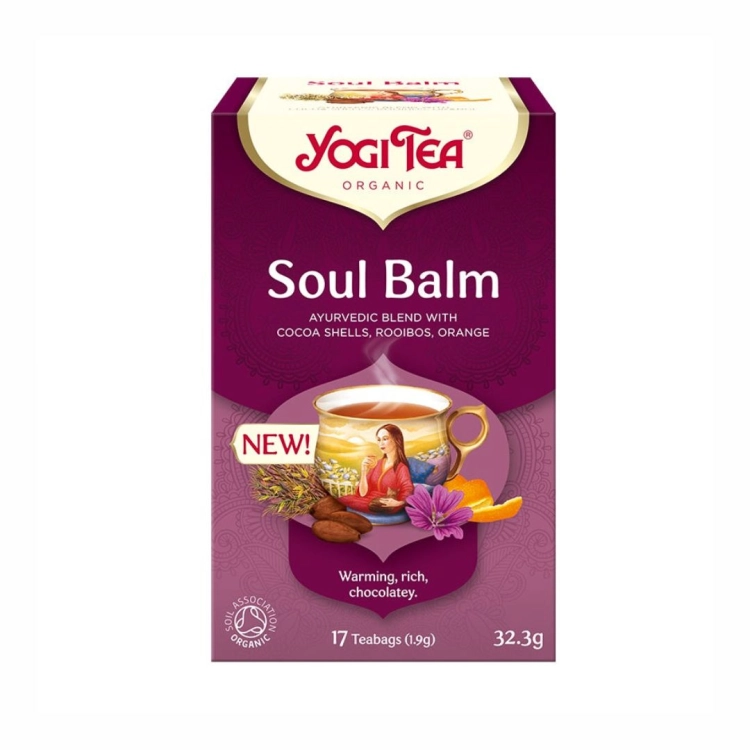 Herbatka balsam dla duszy BIO Yogi Tea, 17×1,9 g