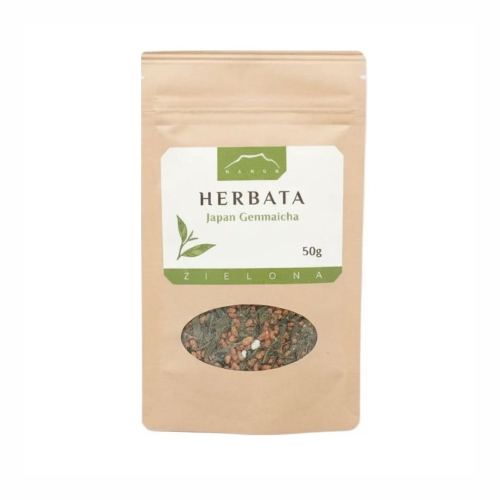 Herbata zielona Japan Genmaicha NANGA, 50 g