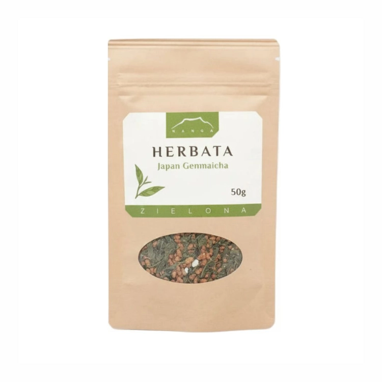 Herbata zielona Japan Genmaicha NANGA, 50 g
