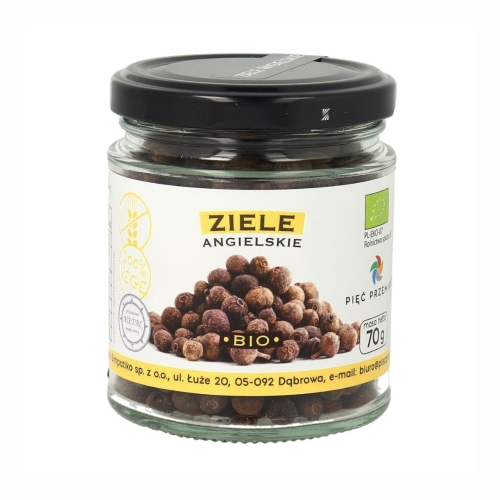 Ziele angielskie bezglutenowe BIO Pięć Przemian, 70 g