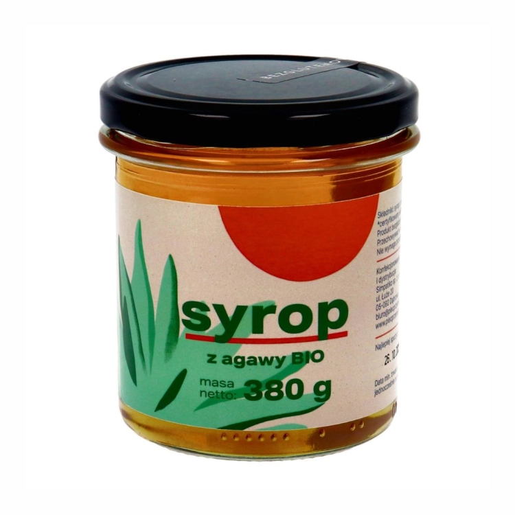 Syrop z agawy bezglutenowy BIO Pięć Przemian, 380 g
