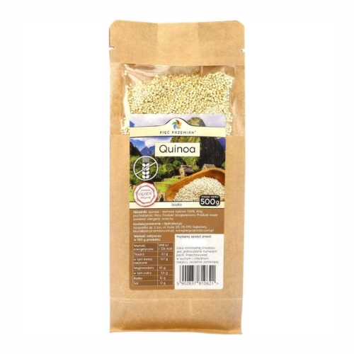 Quinoa komosa ryżowa bezglutenowa Pięć Przemian, 500 g
