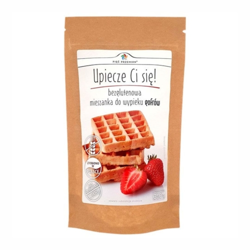 Mieszanka na gofry bezglutenowe Pięć Przemian, 350 g