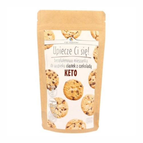 Mieszanka na keto ciastka z czekoladą bezglutenowe Pięć Przemian, 365 g