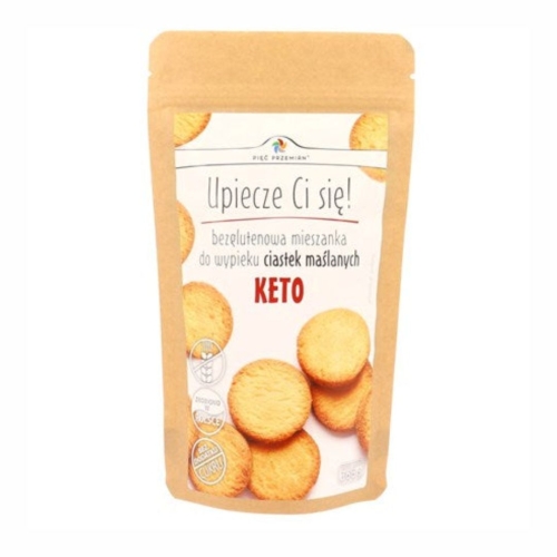 Mieszanka na keto ciastka maślane bezglutenowe Pięć Przemian, 365 g