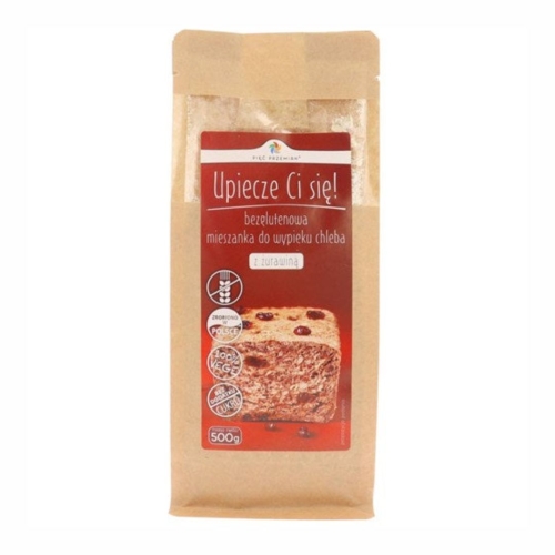 Mieszanka chleba bezglutenowego z żurawiną Pięć Przemian, 500 g