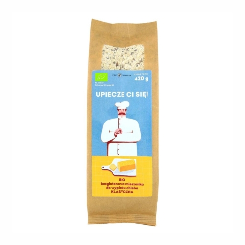 Mieszanka chleba bezglutenowego klasyczna BIO Pięć Przemian, 420 g