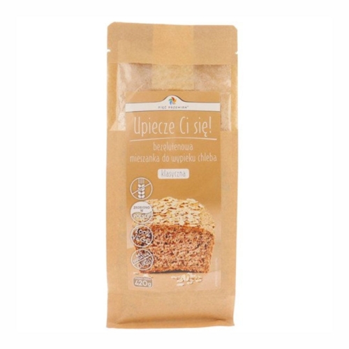 Mieszanka chleba bezglutenowego klasyczna Pięć Przemian, 420 g