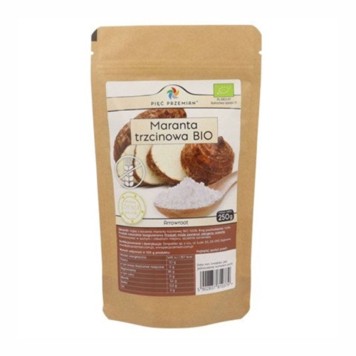 Maranta trzcinowa bezglutenowa BIO Pięć Przemian, 250 g