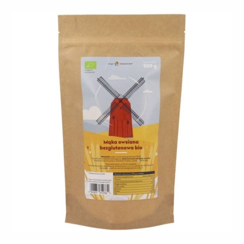 Mąka owsiana bezglutenowa BIO Pięć Przemian, 500 g